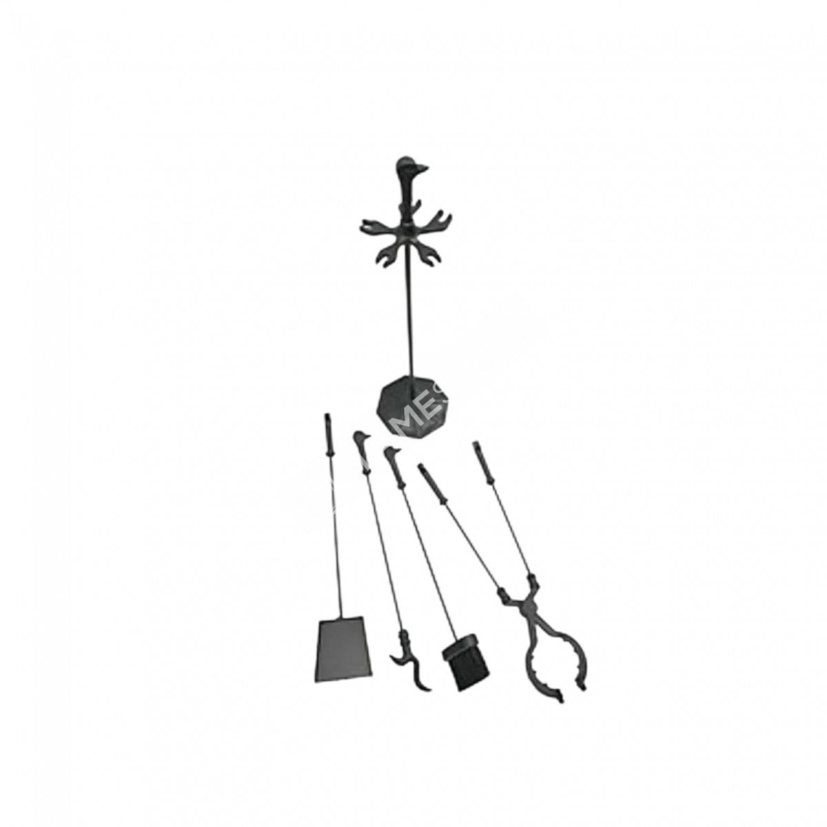 Tongs set of 4 Team-headed duck