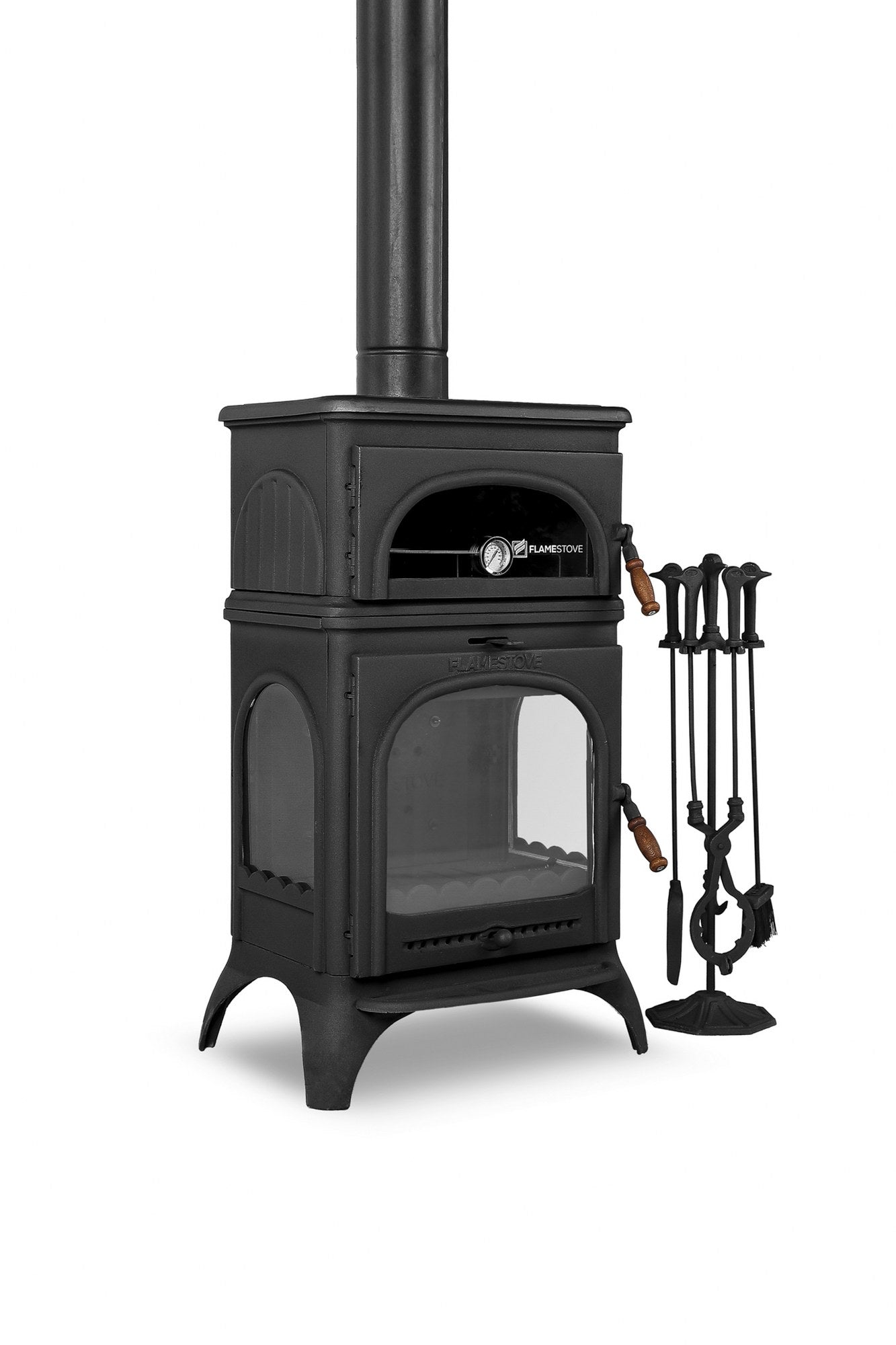 Modena Lux Wood Stove with Oven