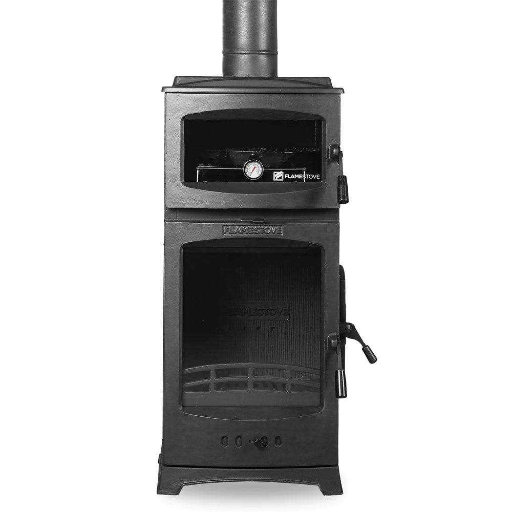 Lodi Gourmet Cast Iron Stove with Oven and Side Door