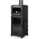 Lodi Gourmet Cast Iron Stove with Oven and Side Door