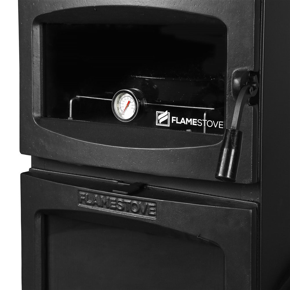 Lodi Gourmet Cast Iron Stove with Oven and Side Door