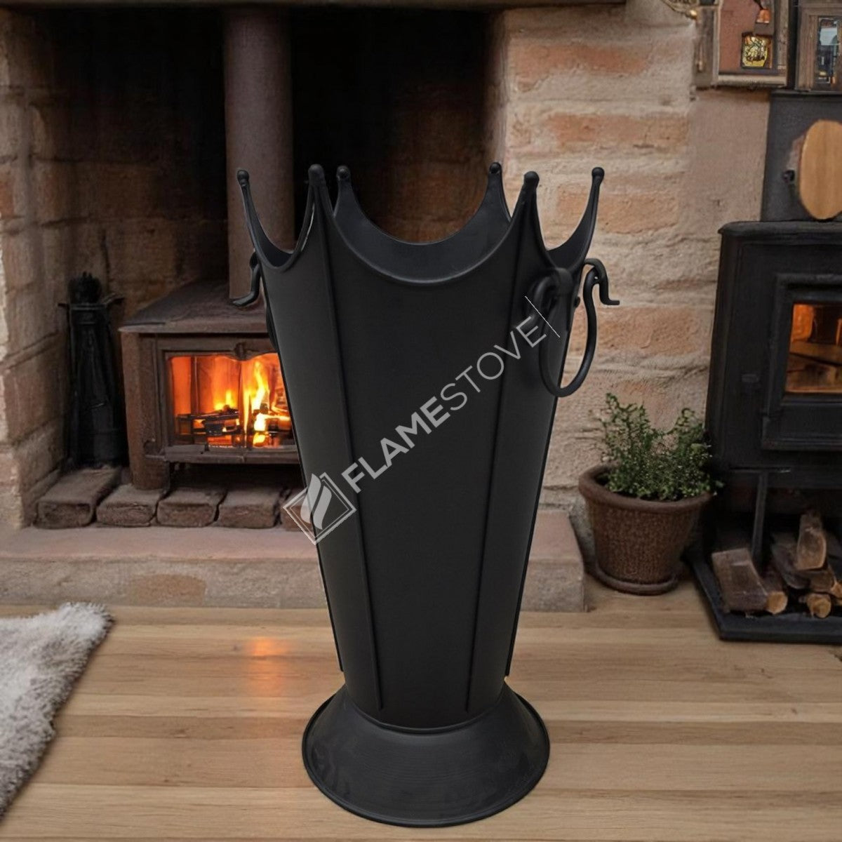 MATTE BLACK WOODSHED