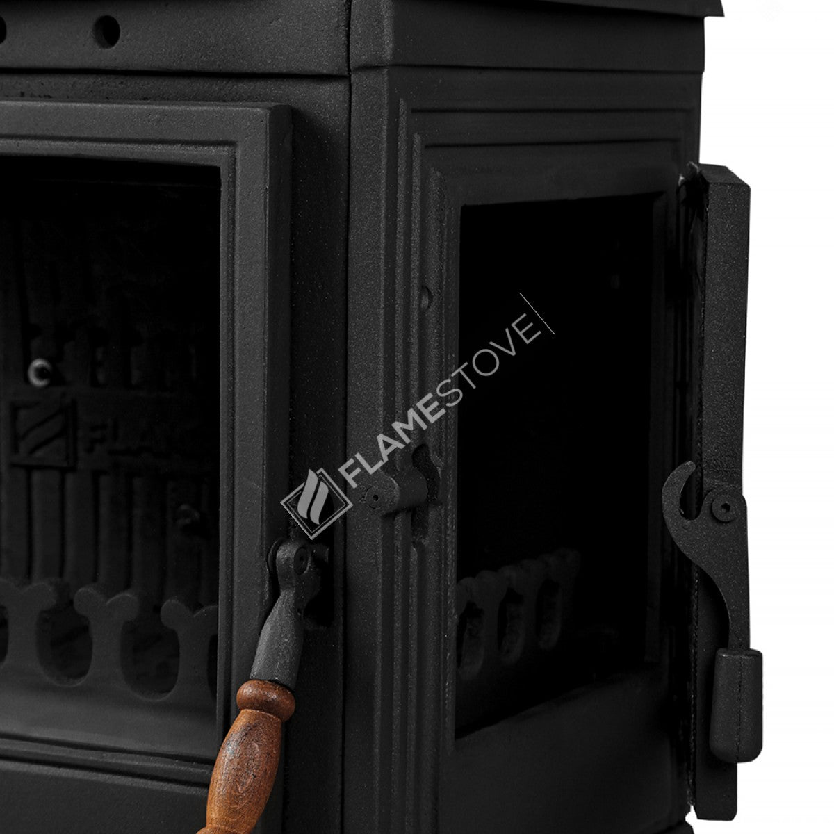 The Side Cover Casting With High Efficiency Wood & Coal Stove - Retro Lux, Enamel Stove