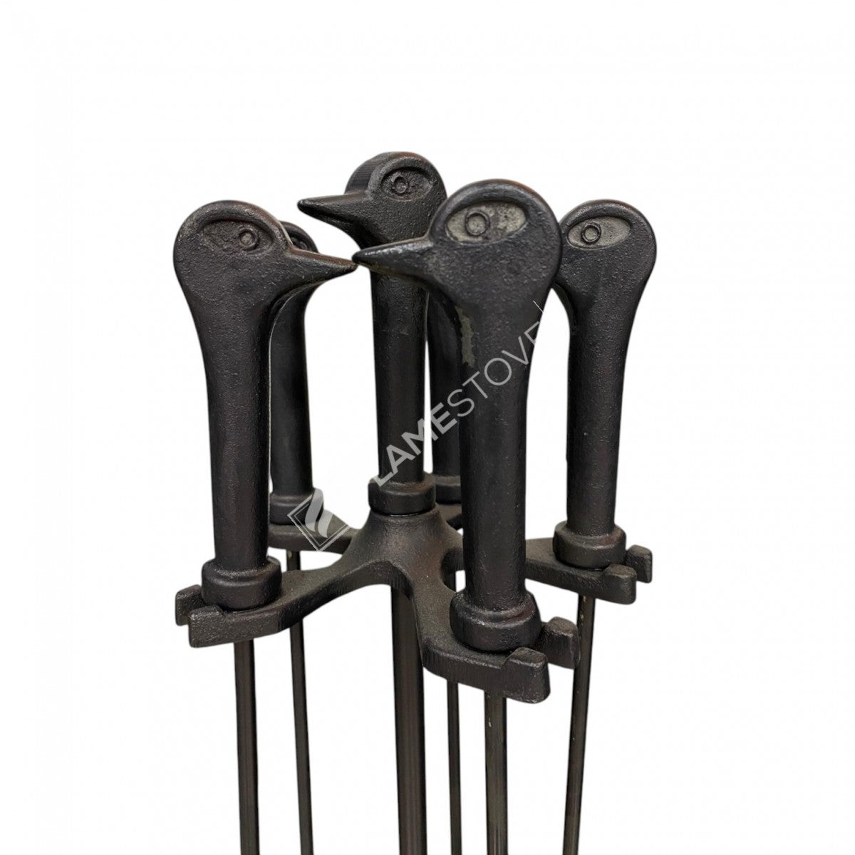 Tongs set of 4 Team-headed duck