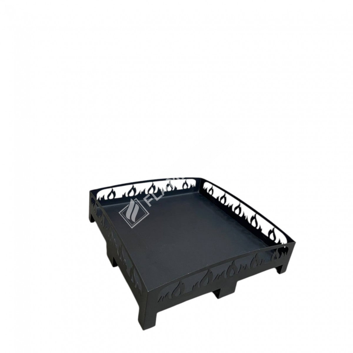 Laser cutting, flame stove pad 50 x 50 cm the pattern