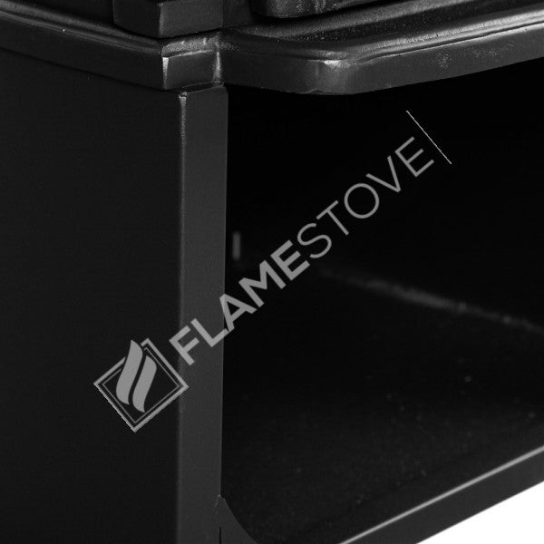 Wood Stove With Cast Side Cover Ultra Sirius Reservoir
