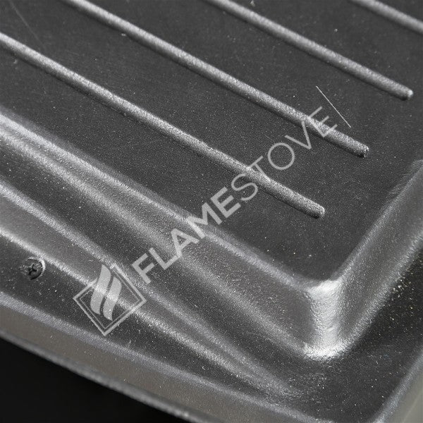 Lodi Lux Pellet Stove triple-glazed | pellet stove high efficiency, Class A, Schott Robax glass, chrome, combustion chamber, 7 kW