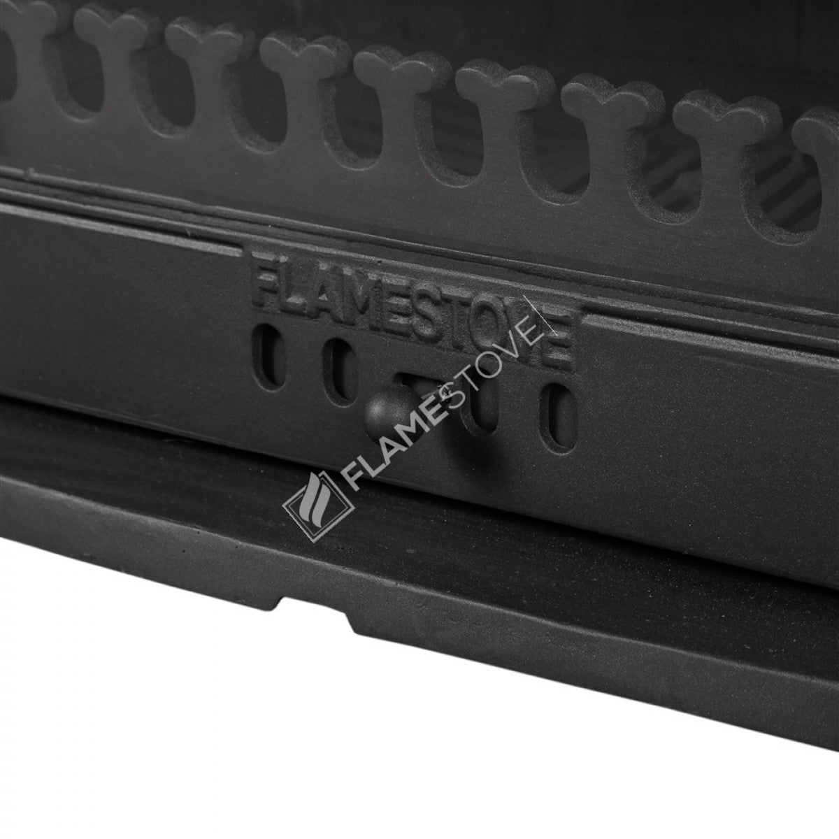 Retro Classic Upright Stove With Stove Cast | High Efficiency Wood &amp; Coal Stove, Schott Robax Glass, Oven Thermostat,