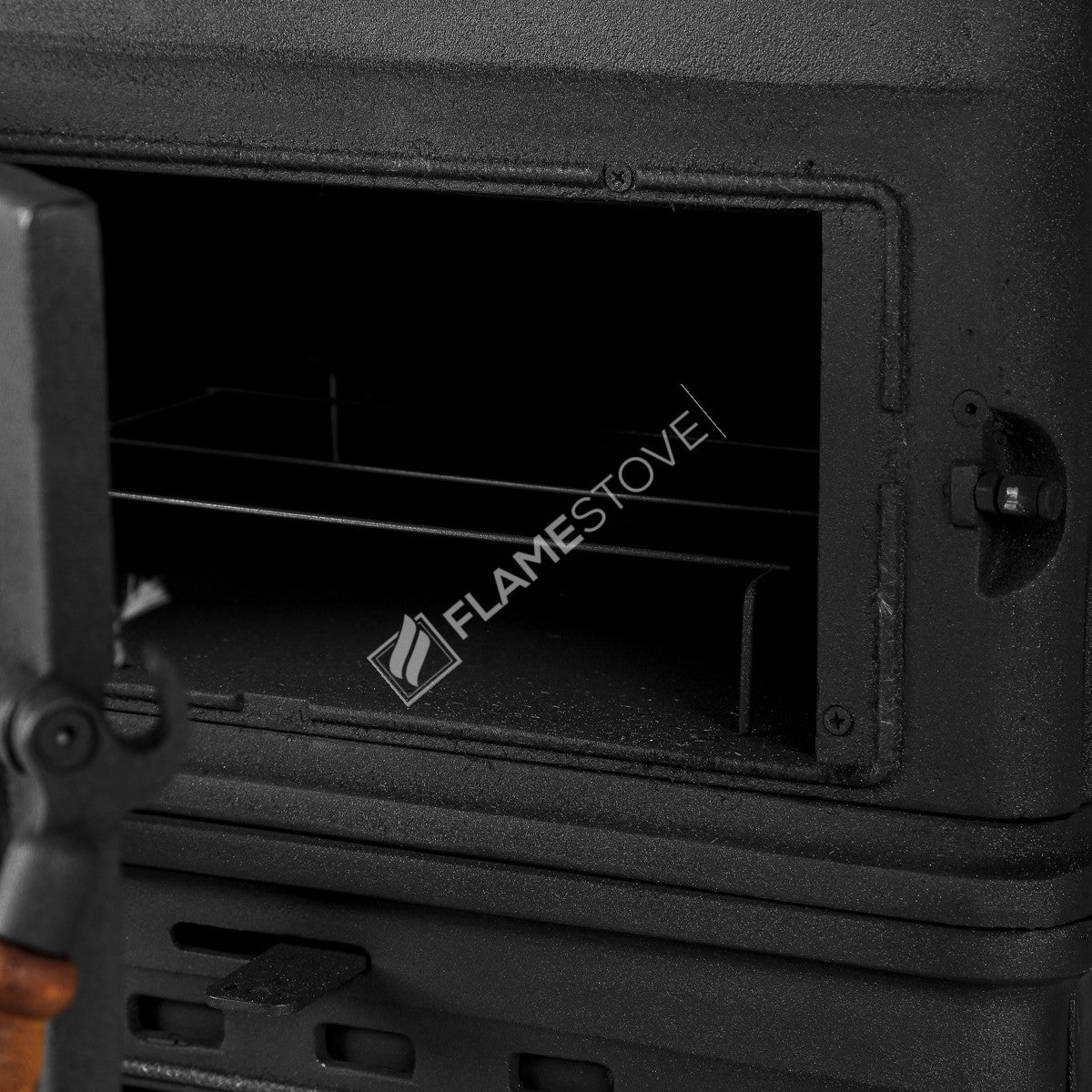 Lux stove with Glass Stove Modena Praising Casting 3 high strength | high efficiency Wood & coal stove, Schott Robax Glass, 18.33 kW