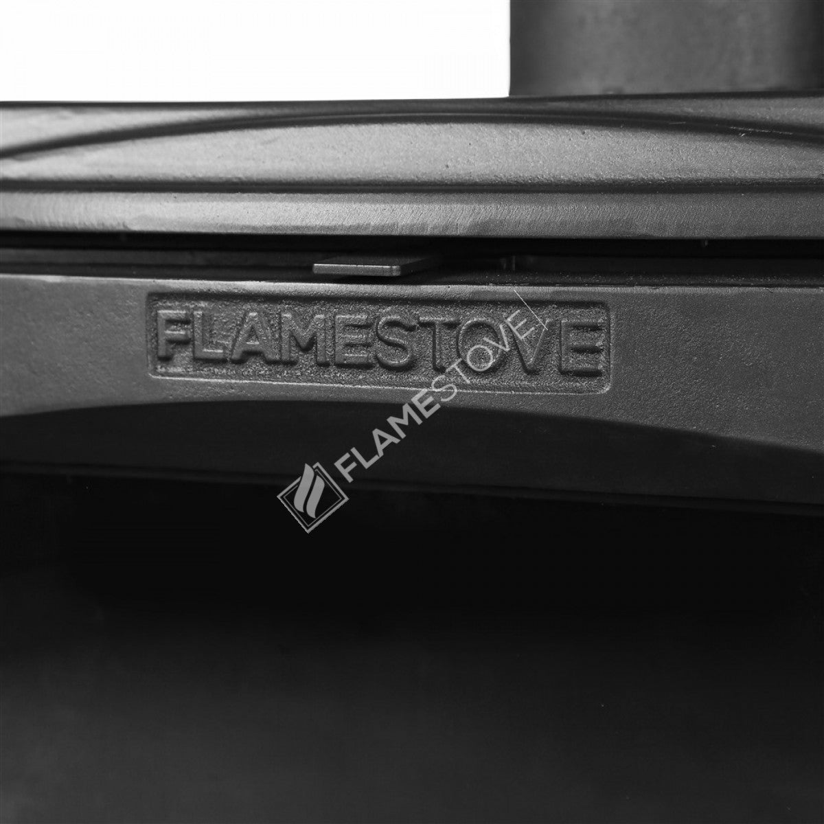 Side loading Lodi Flame Stove Fireplace, Stove | high efficiency wood & coal stove, double Combustion, Class A, Schott Robax Glass, 5 kW