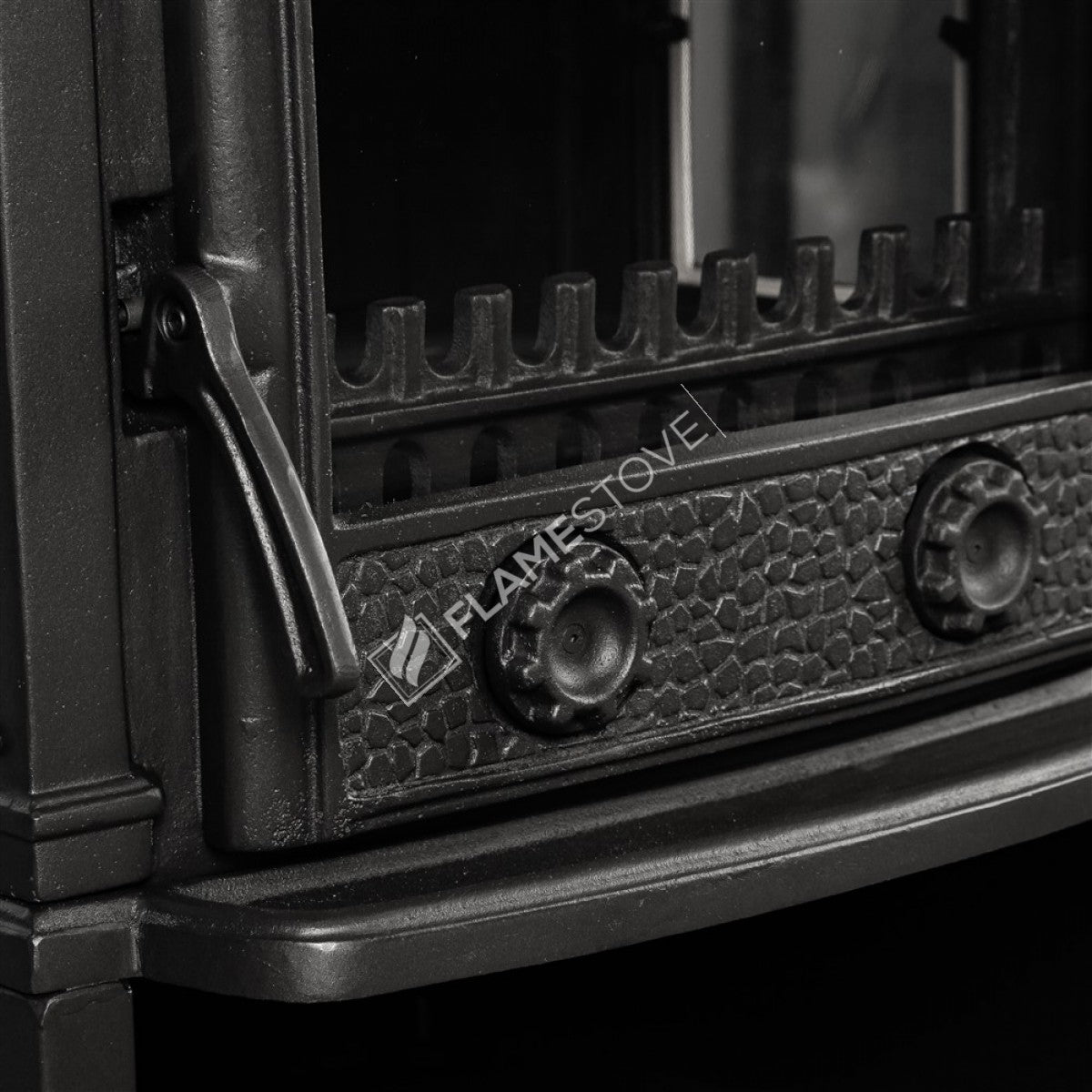 Casting glass Stove Style Maxi Odunluklu Sirius 3 furnaces | high efficiency Wood & coal stove, Schott Robax Glass, kW 18.21