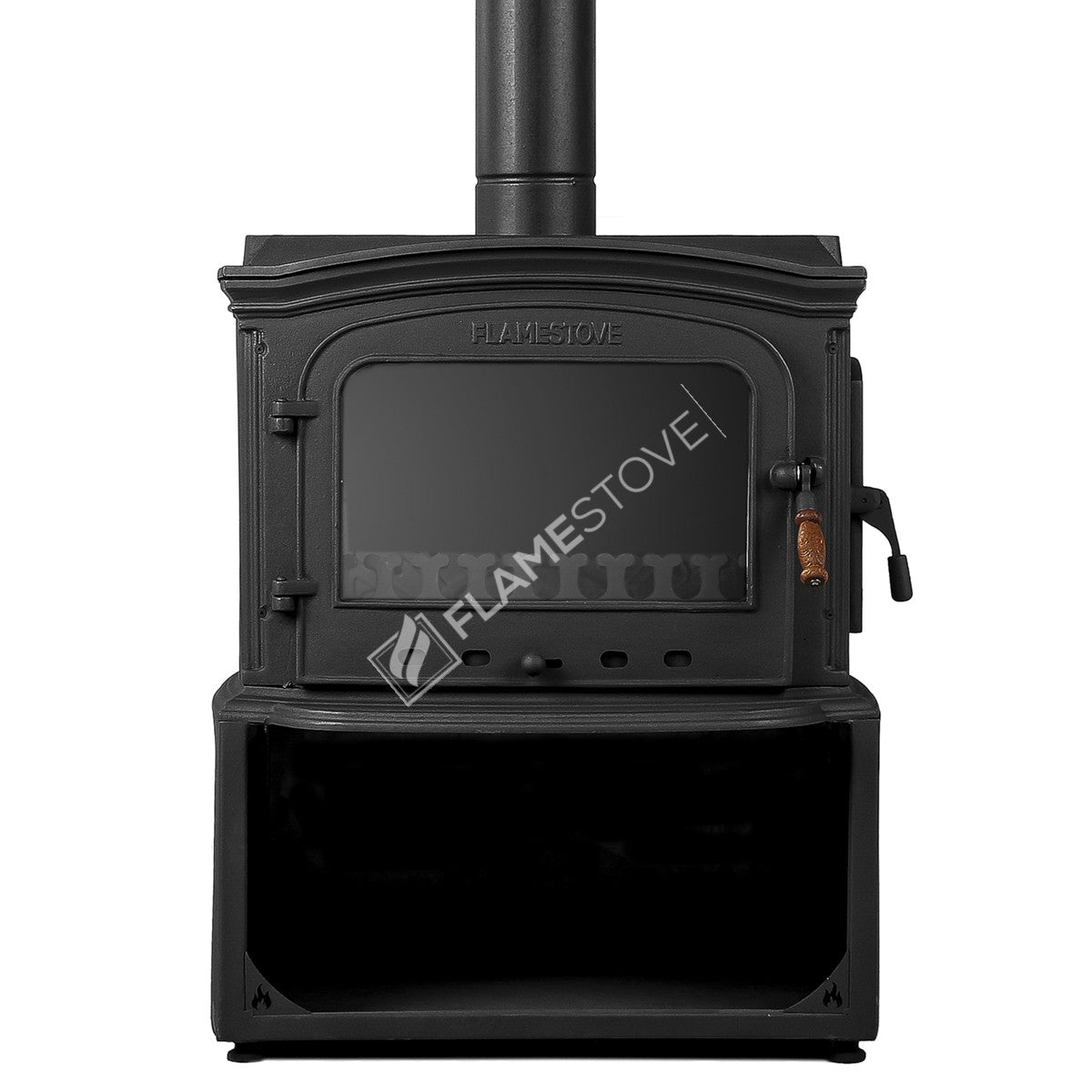 Lux Stove Side Altar Odunluklu Casting Clamshell | High Efficiency Wood & Coal Stove, Double Combustion, Energy Class A