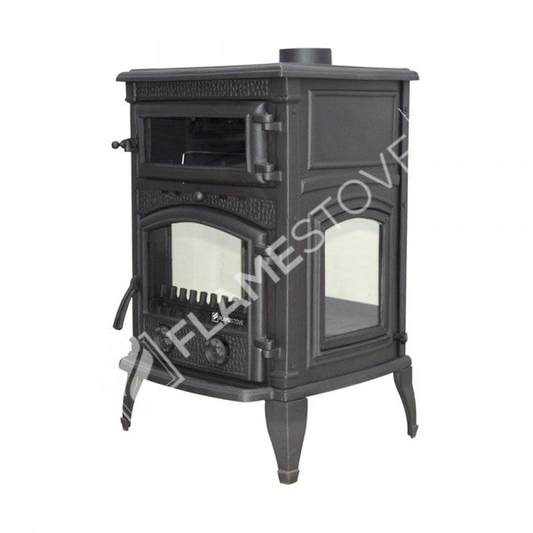 4 2 Sirius maxi casting glass stove furnaces | high efficiency Wood & coal stove, Schott Robax Glass, rear air Balance system, 15 kW