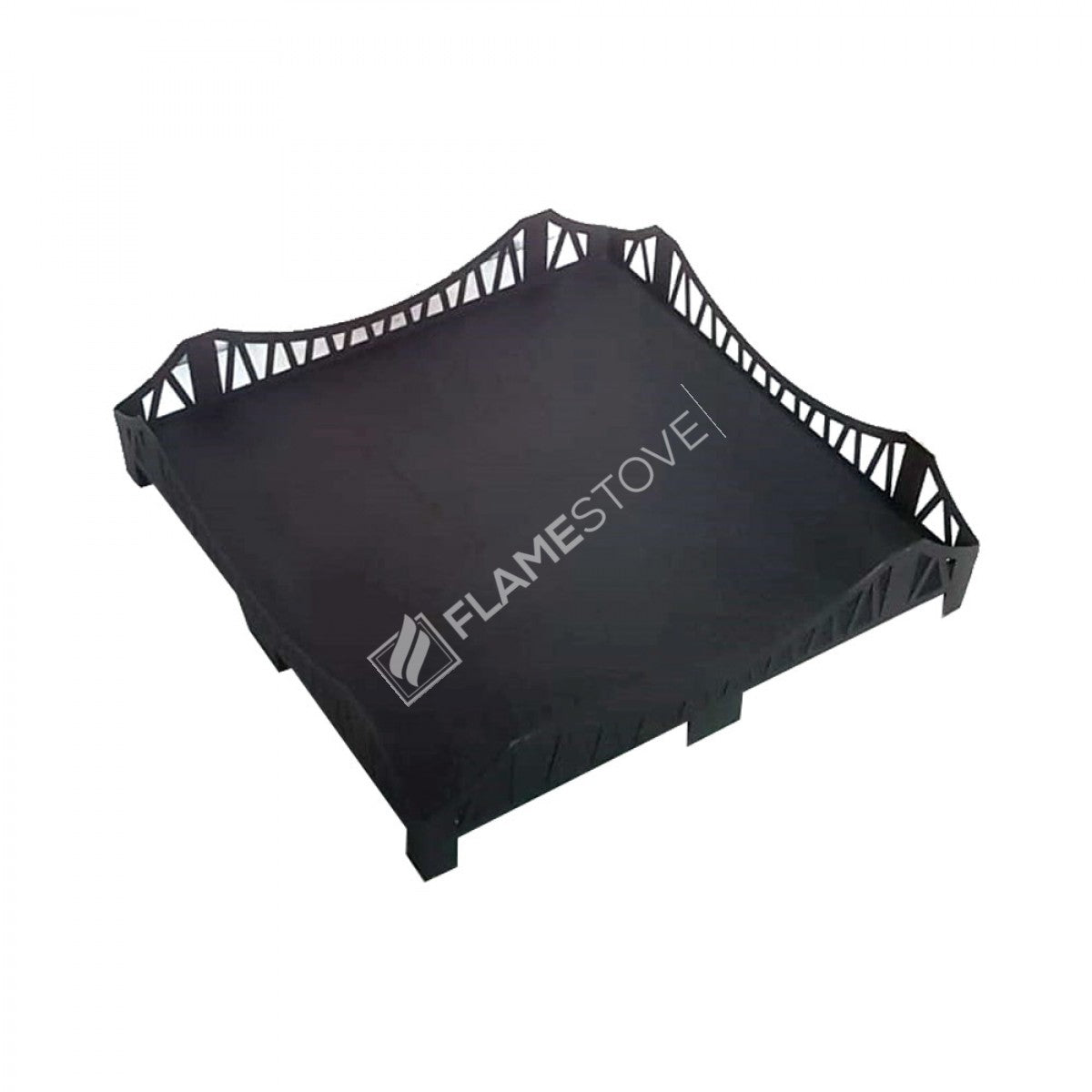 The stove Mat 60cm x 60cm Bridge Pattern