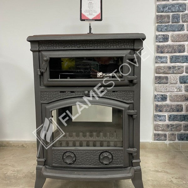 4 2 Sirius maxi casting glass stove furnaces | high efficiency Wood & coal stove, Schott Robax Glass, rear air Balance system, 15 kW