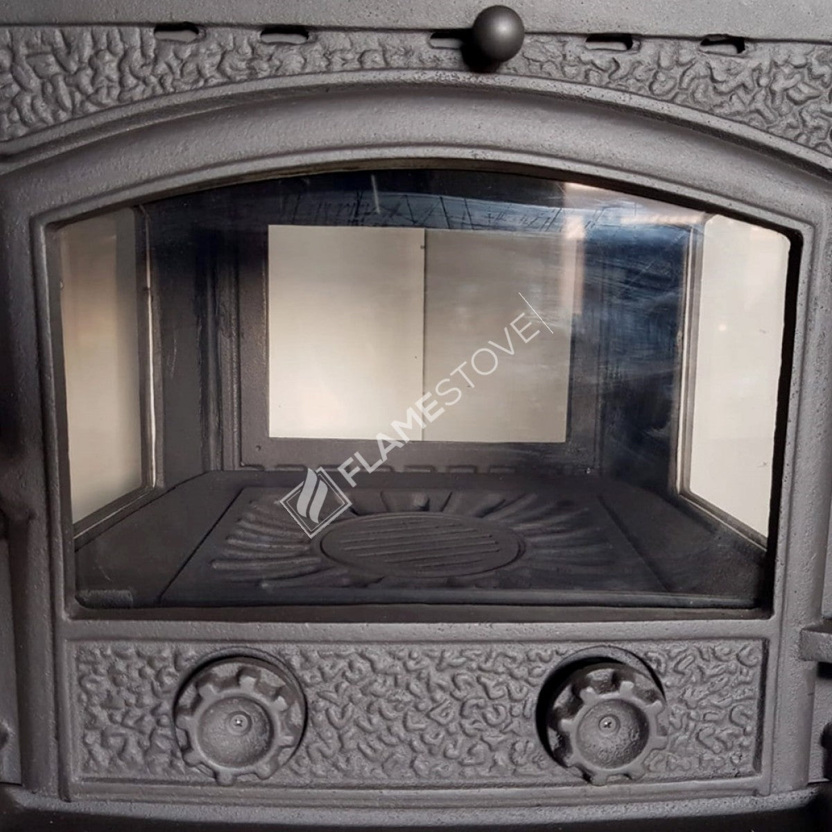 4 2 Sirius maxi casting glass stove furnaces | high efficiency Wood &amp; coal stove, Schott Robax Glass, rear air Balance system, 15 kW