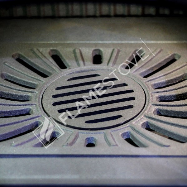 Sirius Maxi Stove Glass Casting 3 furnaces | high efficiency Wood & coal stove, Schott Robax Glass, rear air Balance System, kW 18.21