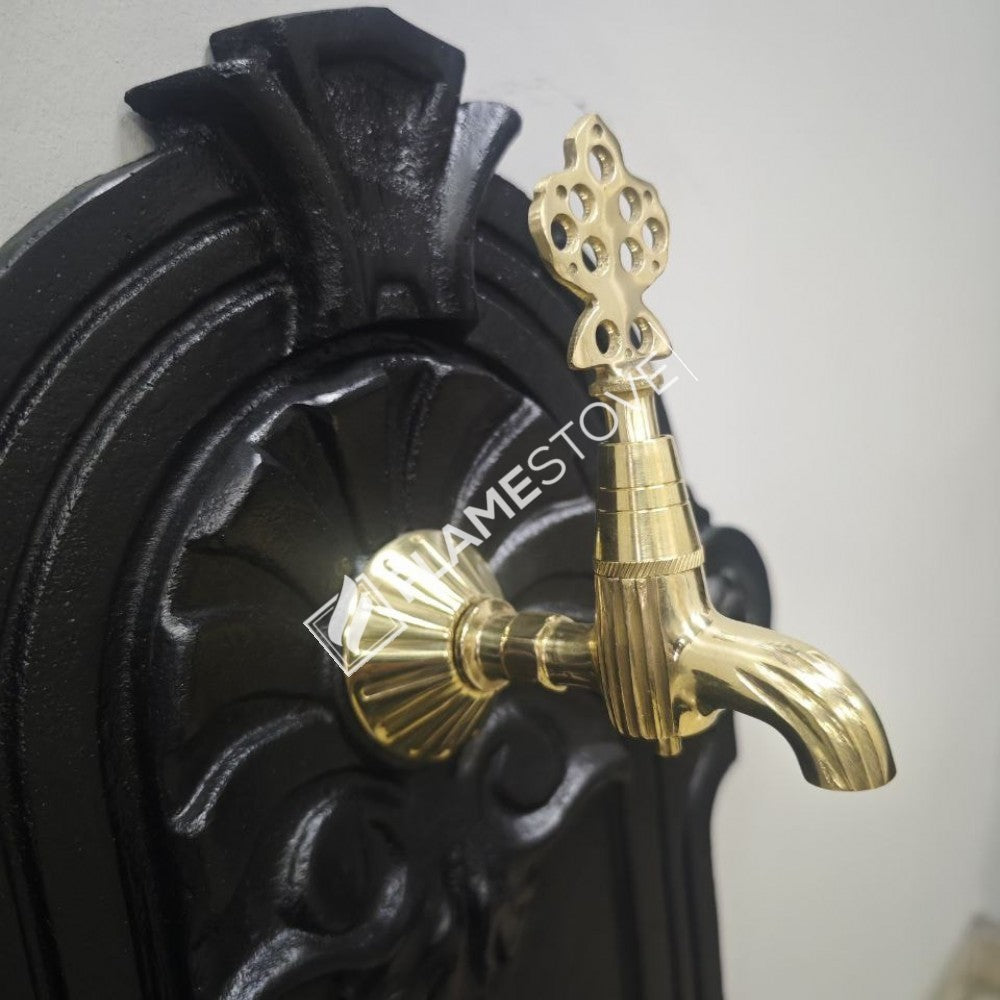 Flame Stove FS-903 matte black Aluminium Garden Fountain - add elegance to the outer space!