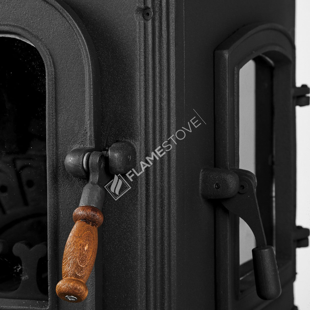 Lux Stove Side Altar Odunluklu Casting Clamshell | High Efficiency Wood & Coal Stove, Double Combustion, Energy Class A