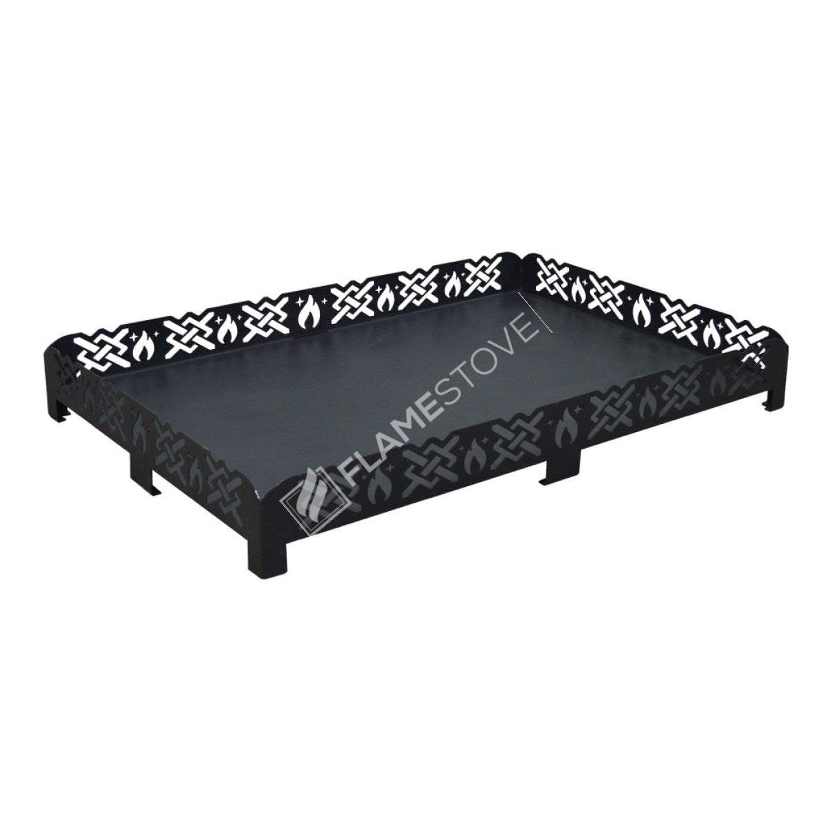 The stove Mat 60cm x 90cm cross pattern