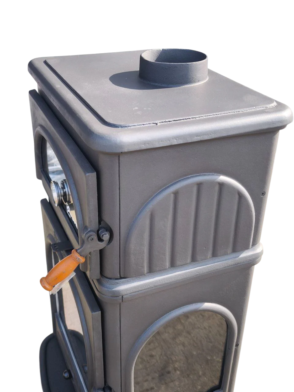 FS-024AK Flame Stove Modena Luxury Cast Iron Stove with Oven – Flame ...