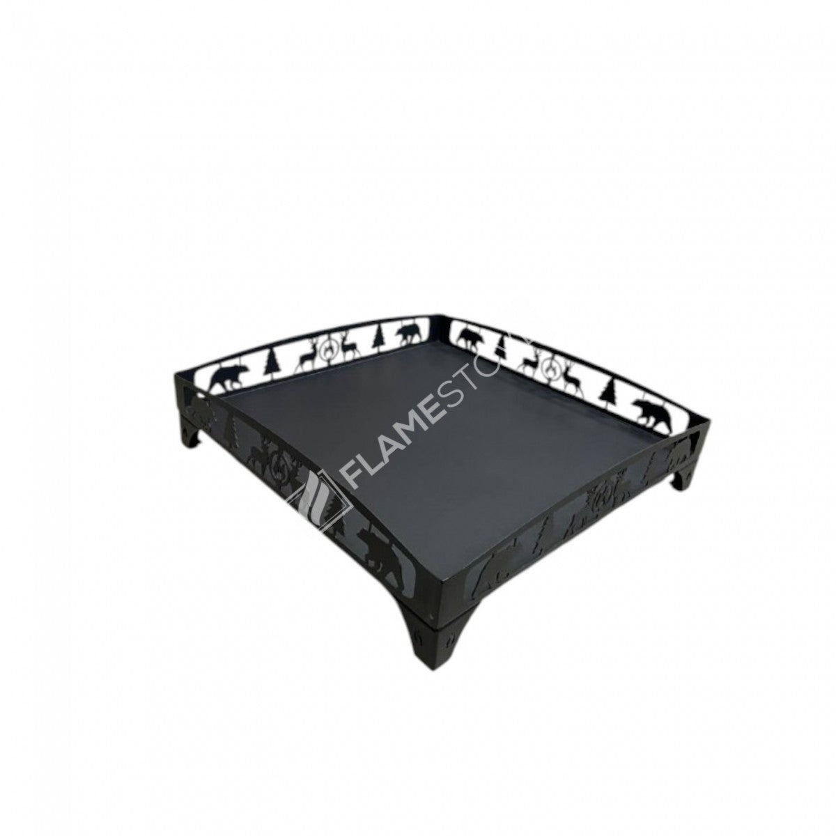 Stove forest pattern laser cutting Pad 50 x 50 cm