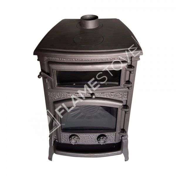 4 2 Sirius maxi casting glass stove furnaces | high efficiency Wood & coal stove, Schott Robax Glass, rear air Balance system, 15 kW