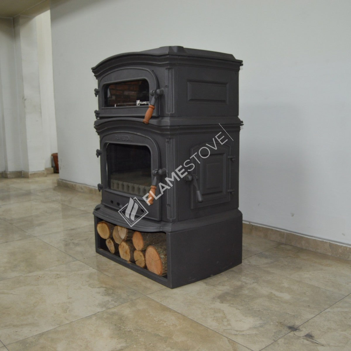 Premium style Stove altar TBSP Casting | high efficiency Furnaces, Wood & coal stove, double Combustion, energy Class A, side Cover, Odunluklu