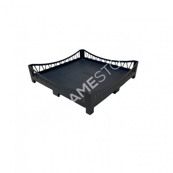 Stove bridge pattern laser cutting Pad 50 x 50 cm