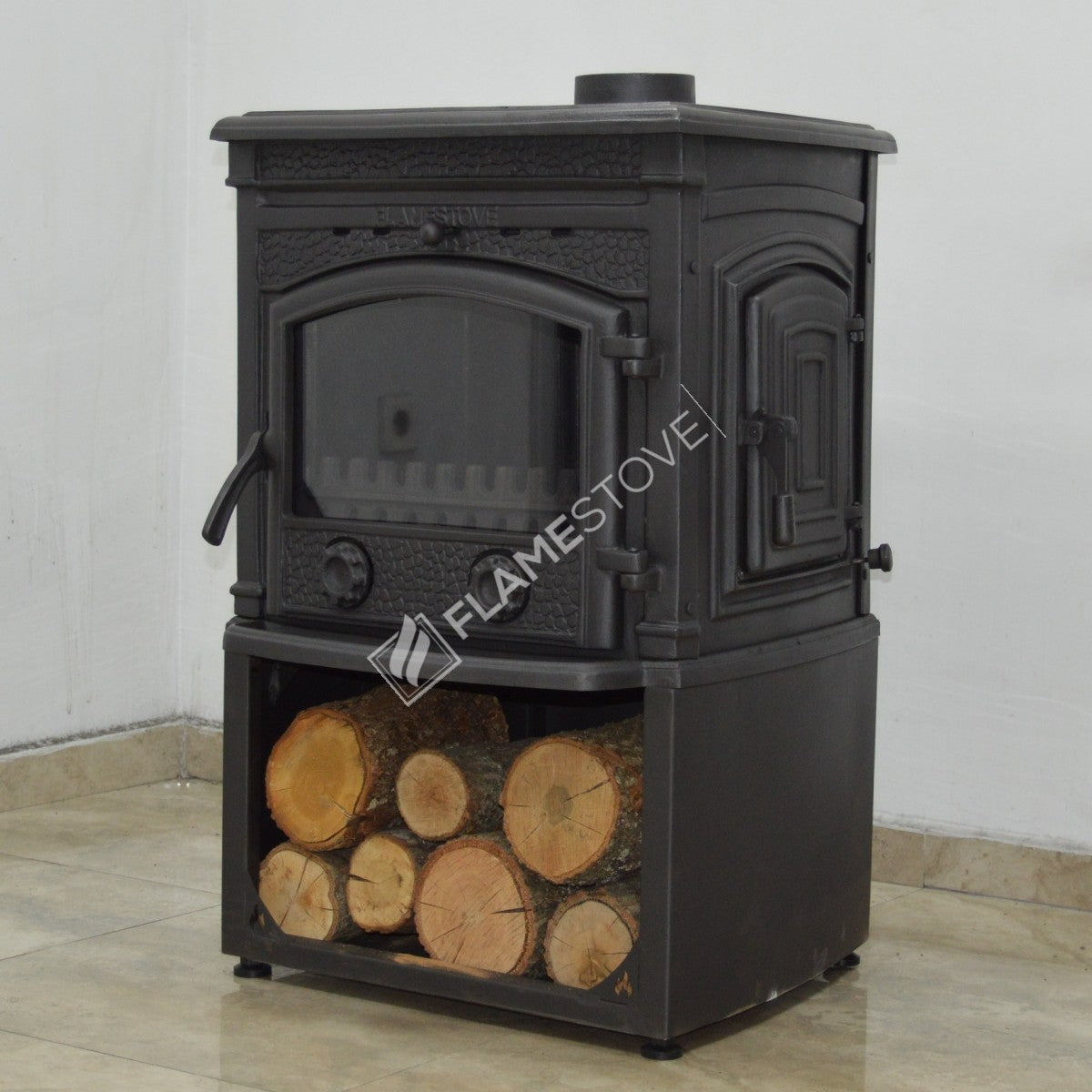 The Side Cover With The Sirius Star Cast Stove Odunluklu
