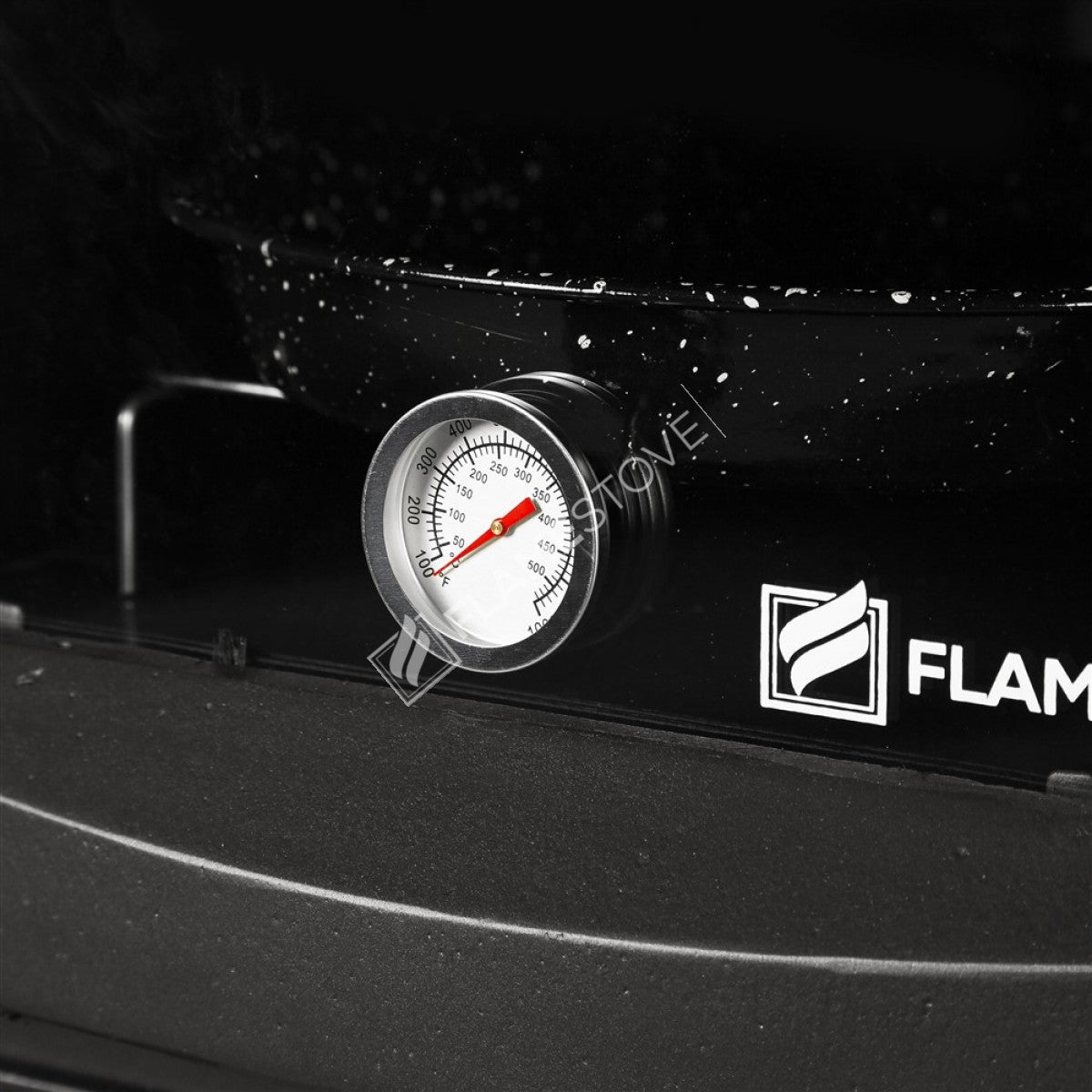 Lux stove stove stove flame with a lid cast with a side of gourmet Lodi | High Efficiency Wood & Coal Stove, 3-sided Glass double-fired, Class A, 8 kW