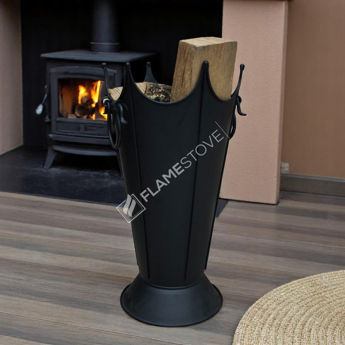 MATTE BLACK WOODSHED