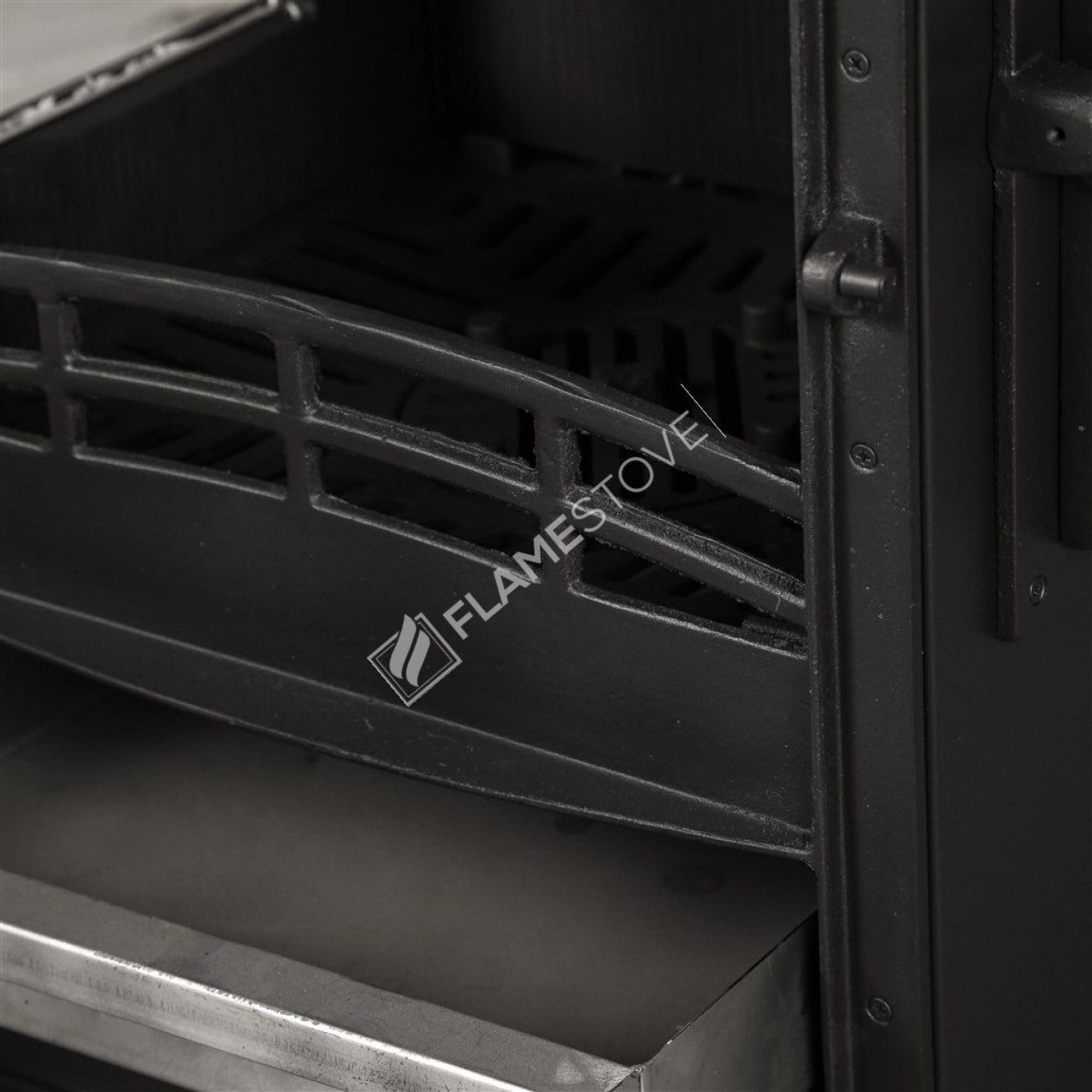 Lux stove stove stove flame with a lid cast with a side of gourmet Lodi | High Efficiency Wood & Coal Stove, 3-sided Glass double-fired, Class A, 8 kW