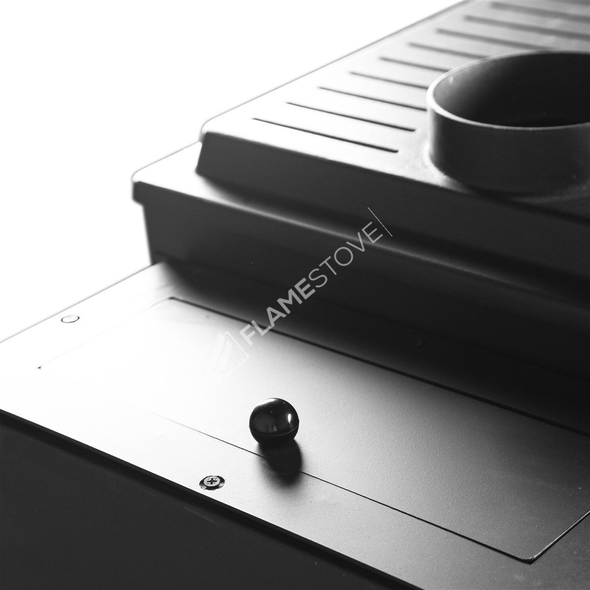 Lodi Gourmet Stove Pellet Stove | Class A, Schott Robax glass, chrome, combustion chamber, 12 kW (ideal for large cities)