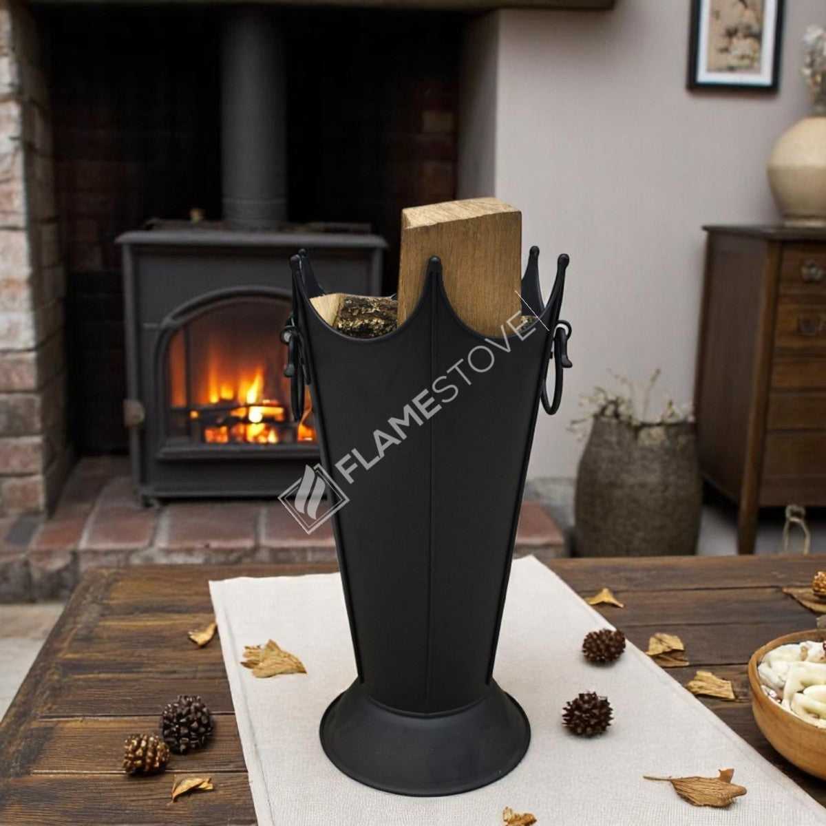 MATTE BLACK WOODSHED