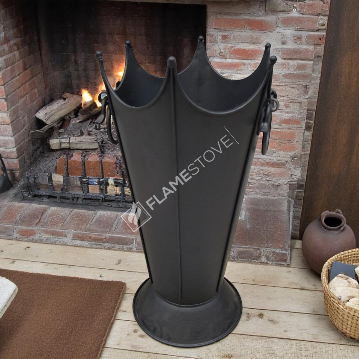 MATTE BLACK WOODSHED