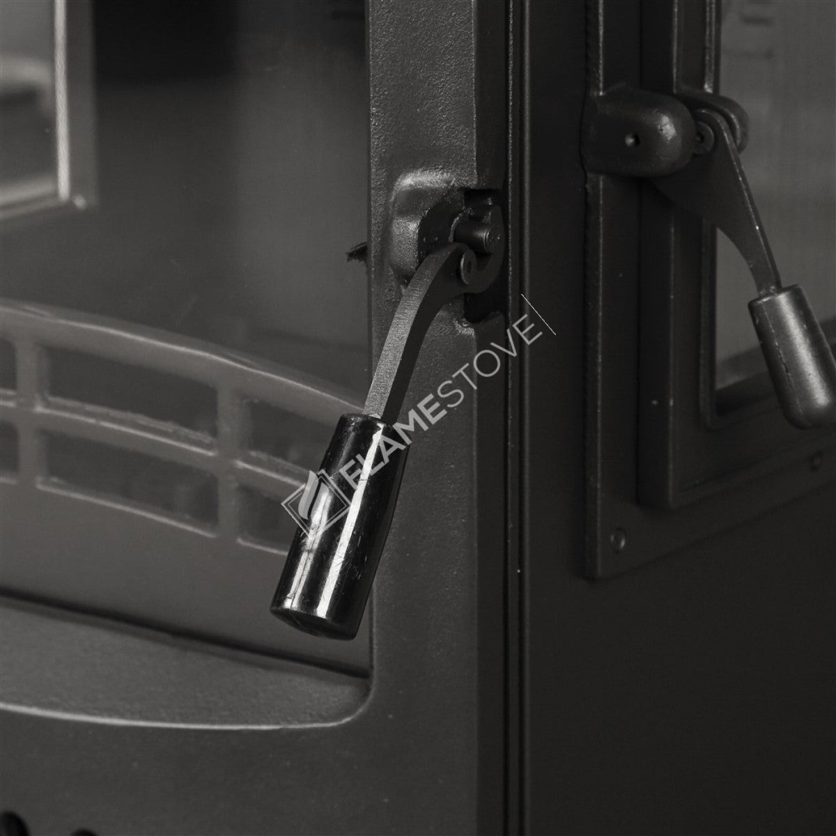 Lux stove stove stove flame with a lid cast with a side of gourmet Lodi | High Efficiency Wood & Coal Stove, 3-sided Glass double-fired, Class A, 8 kW