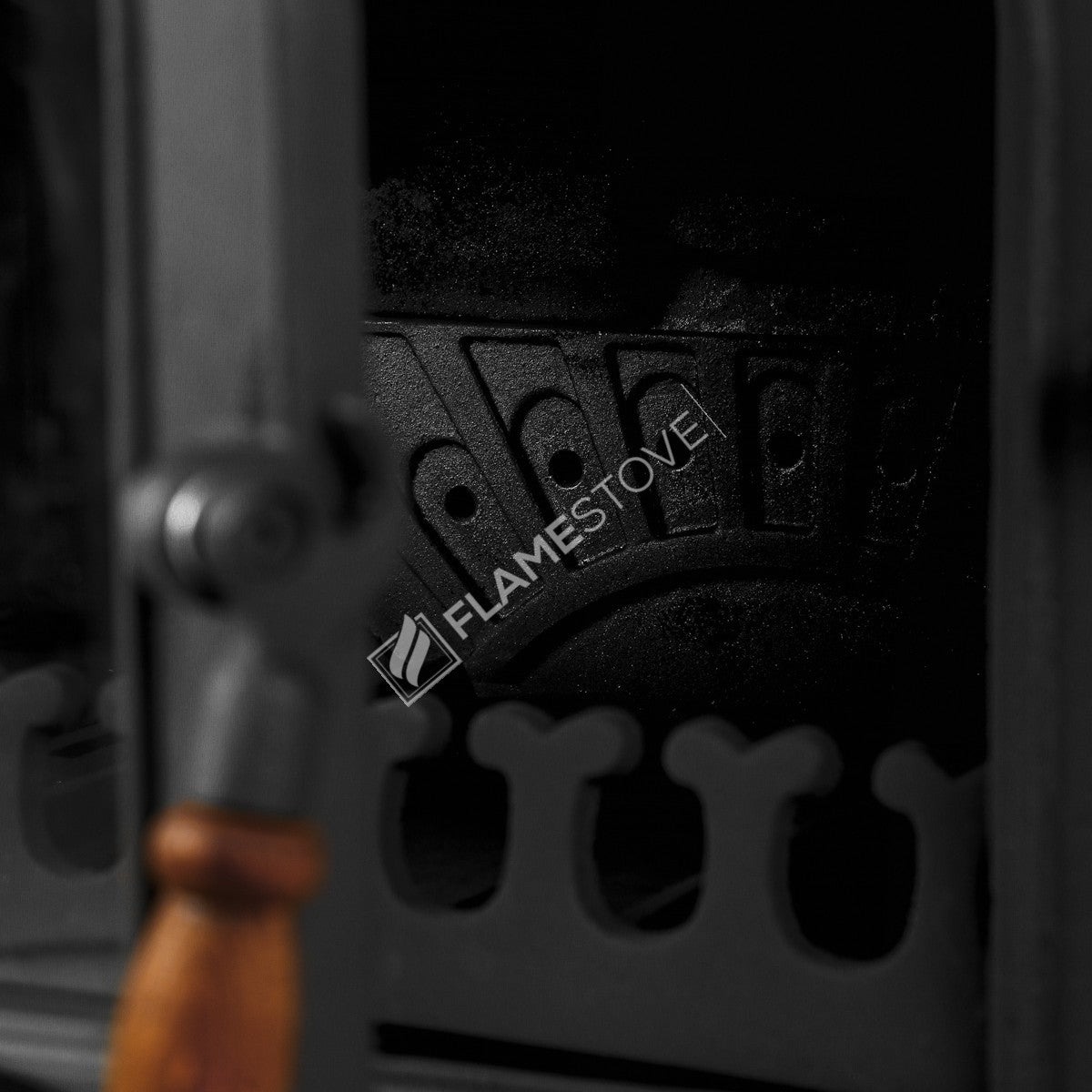 Lux Stove Side Altar Odunluklu Casting Clamshell | High Efficiency Wood & Coal Stove, Double Combustion, Energy Class A