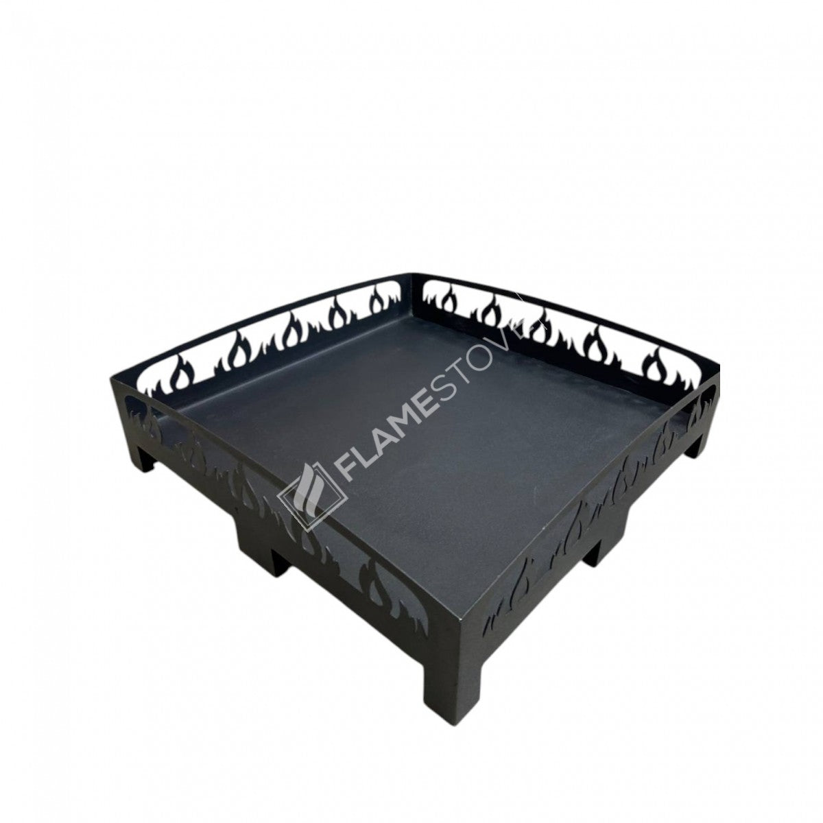 Laser cutting, flame stove pad 50 x 50 cm the pattern