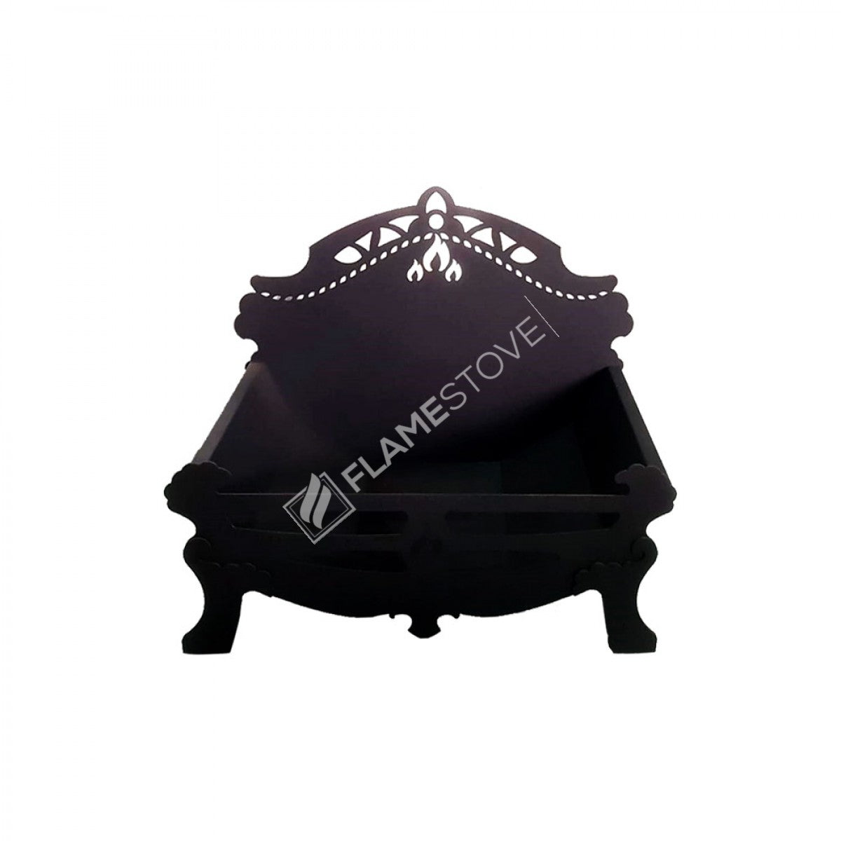 Patterned Wood Stove Flame