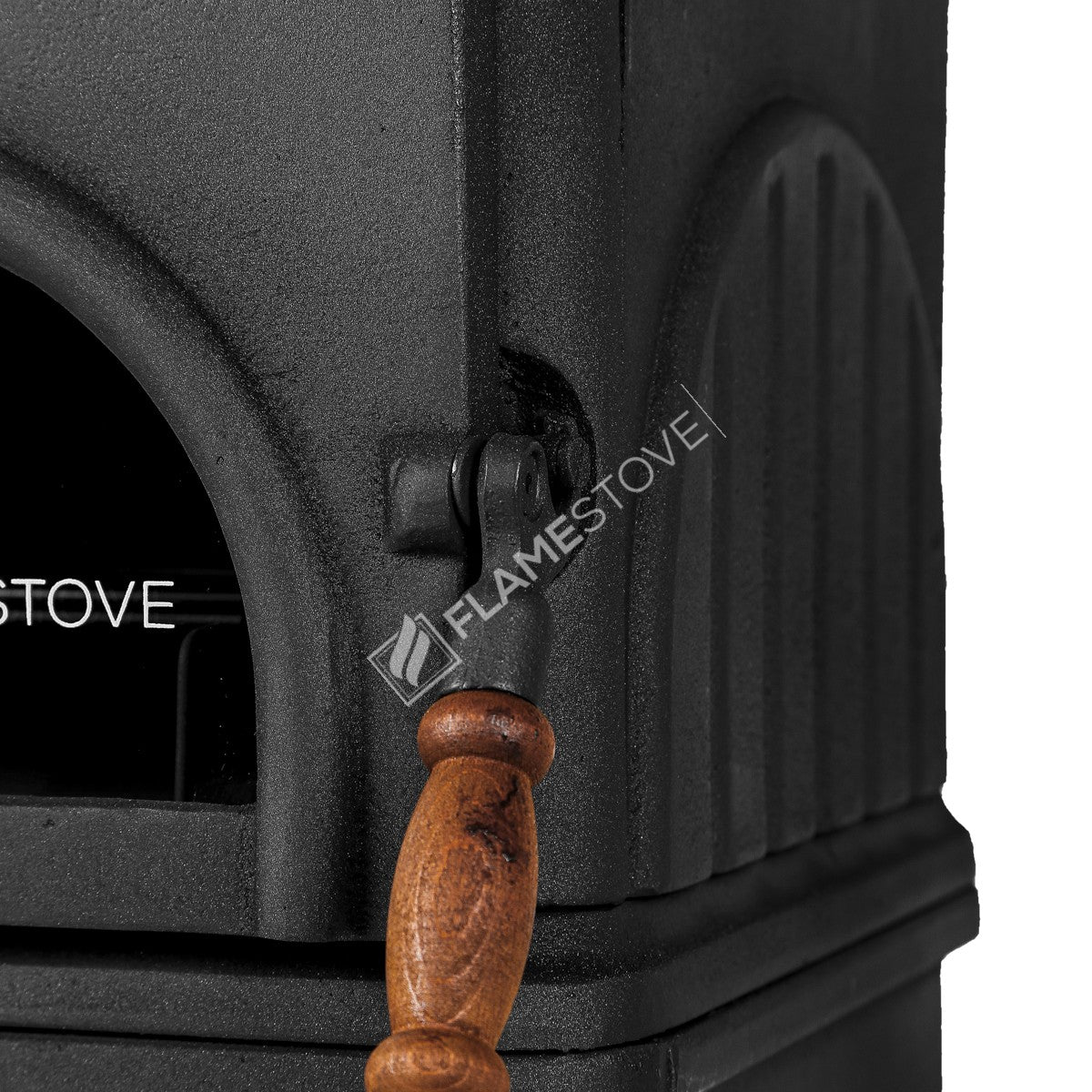 Lux stove with Glass Stove Modena Praising Casting 3 high strength | high efficiency Wood & coal stove, Schott Robax Glass, 18.33 kW
