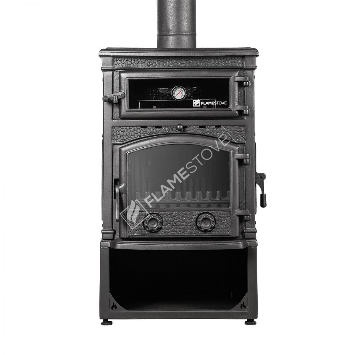 Sirius 4 tbsp style maxi odunluklu casting glass stove furnaces | high efficiency Wood & coal stove, Schott Robax glass, double-Fired, kW 18.21