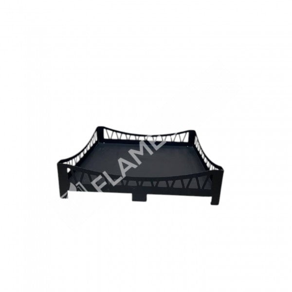 Stove bridge pattern laser cutting Pad 50 x 50 cm