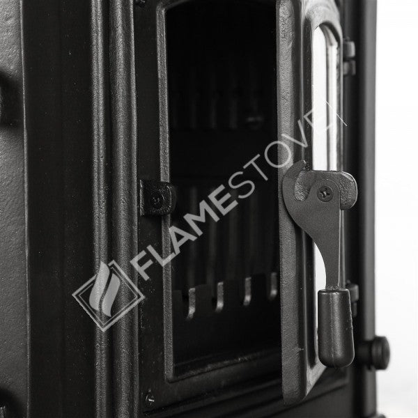 Wood Stove With Cast Side Cover Ultra Sirius Reservoir