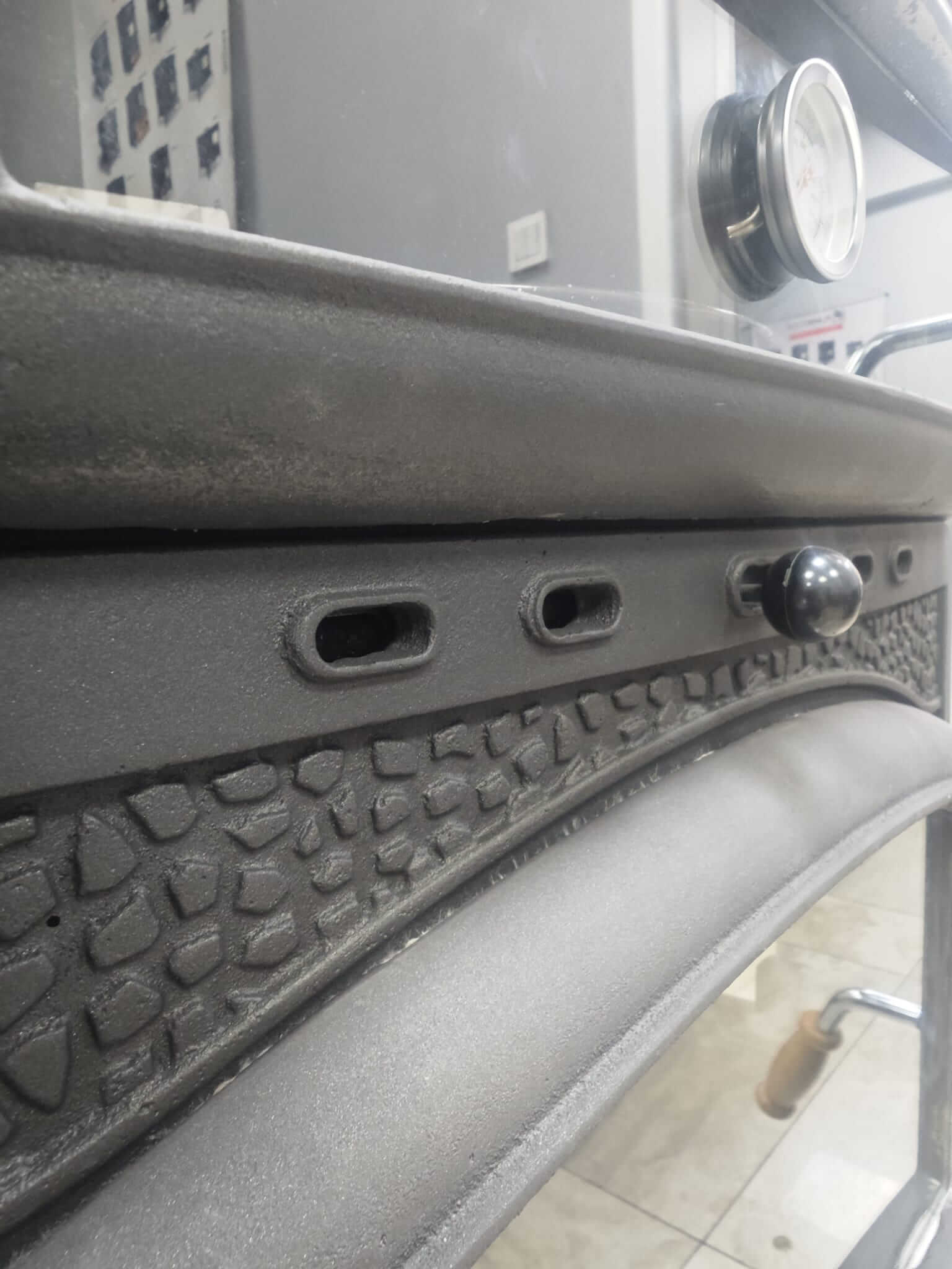 FS-071YK Flame Stove Oven with Cast Iron Stove Sirius Midi Side Door