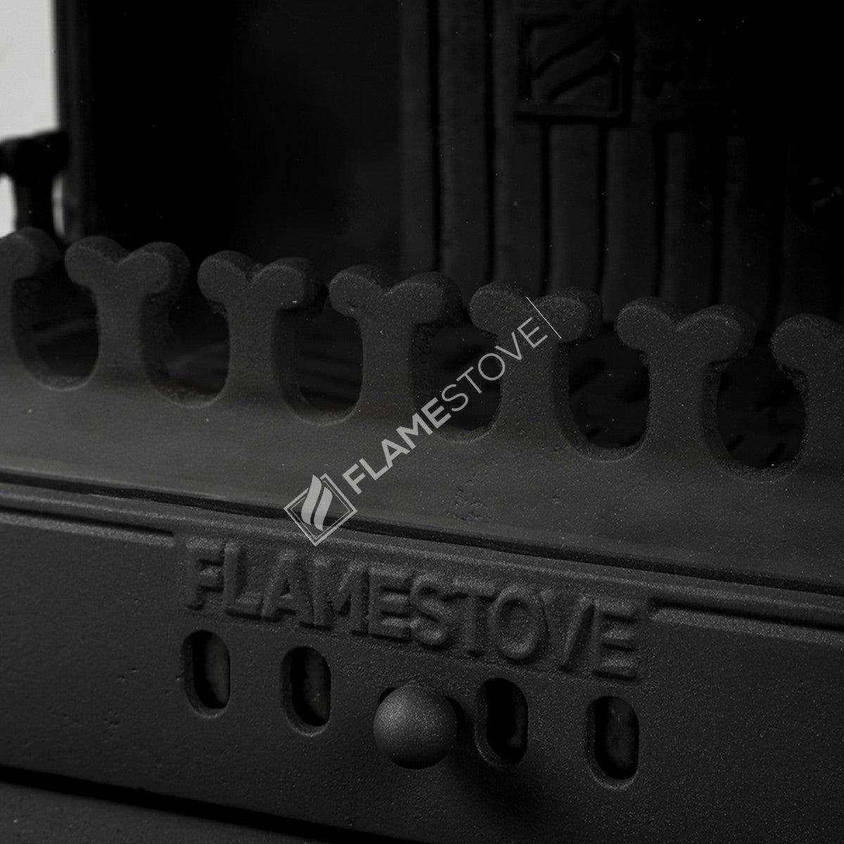 The Side Cover Casting With High Efficiency Wood & Coal Stove - Retro Lux, Enamel Stove