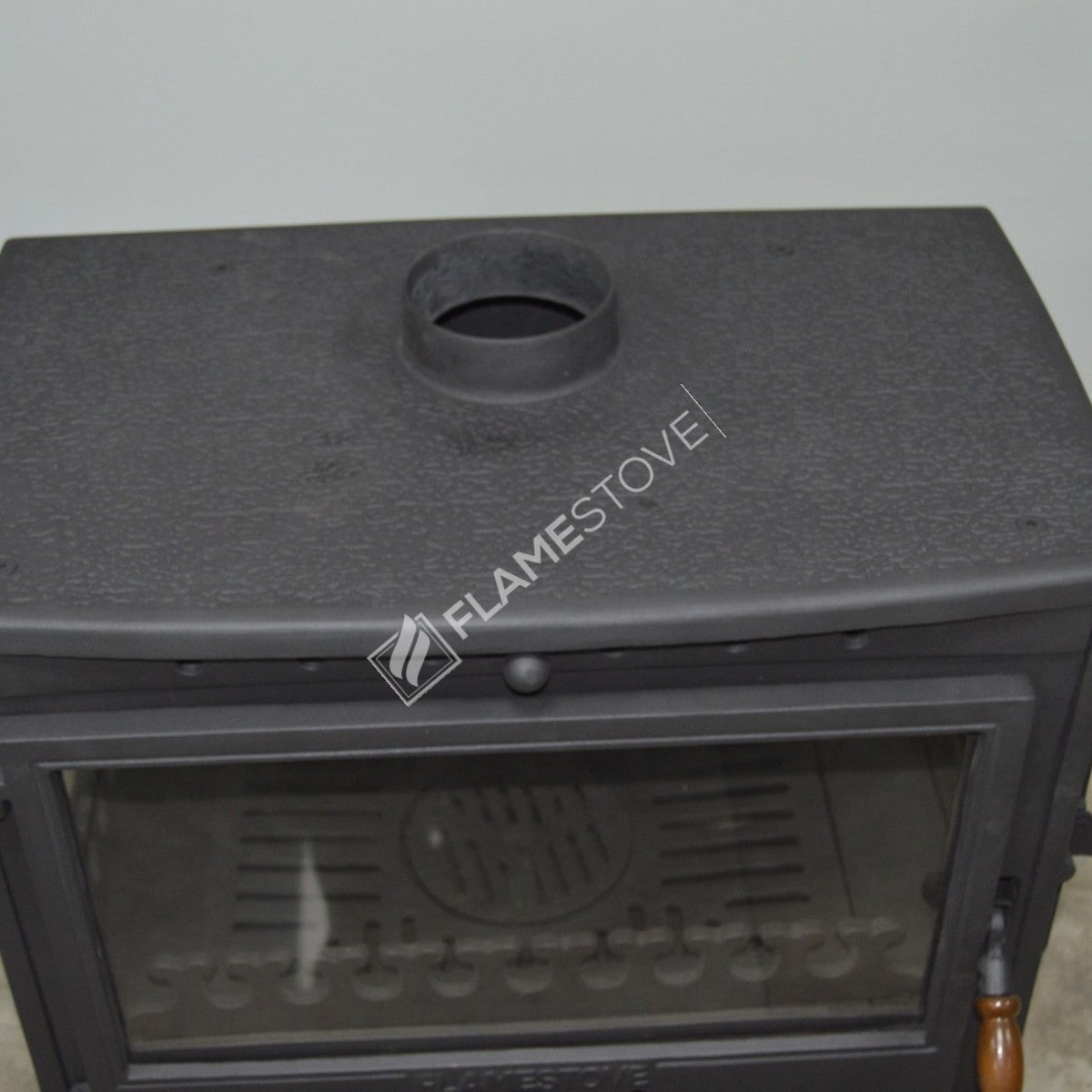 Retro Style Stove Odunluklu Lux 3 glass Casting | high efficiency Wood & coal stove, Schott Robax Glass, rear air Balance System, 9 kW