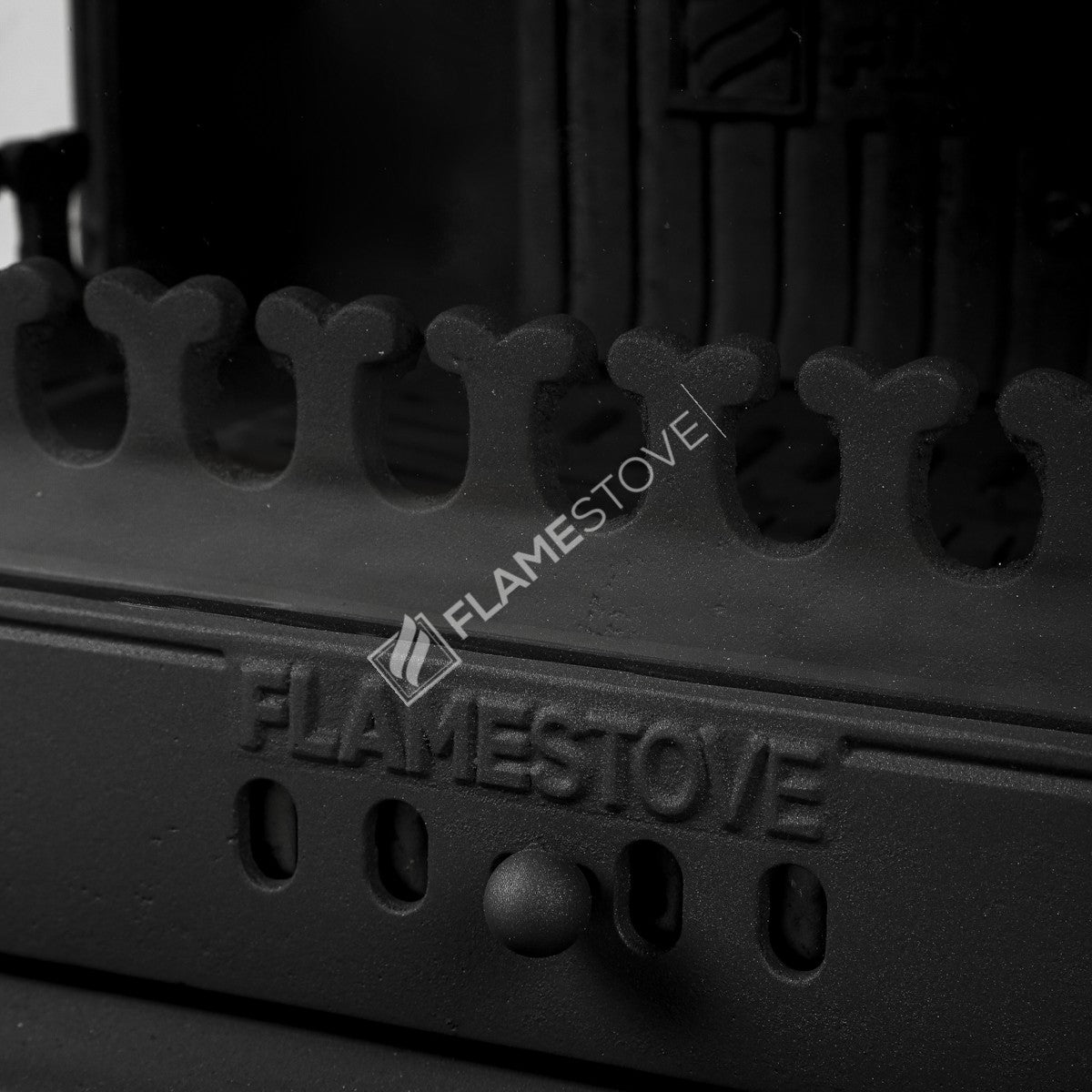 The Side Cover Casting With High Efficiency Wood & Coal Stove - Retro Lux, Enamel Stove