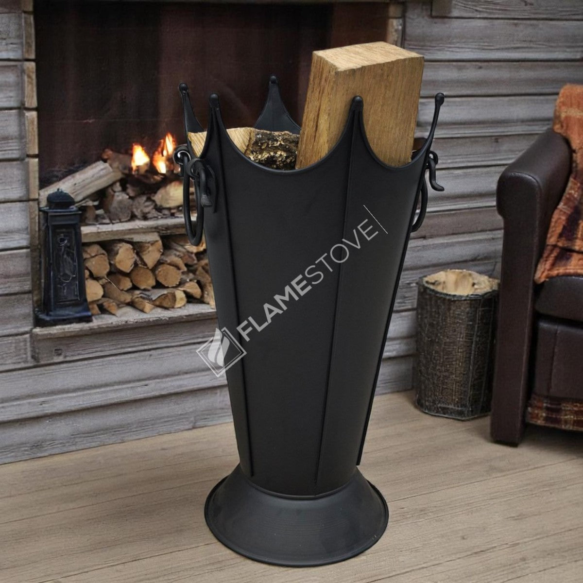 MATTE BLACK WOODSHED