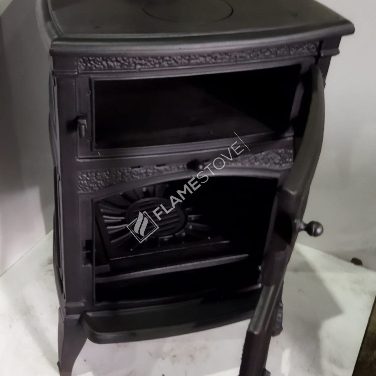 Mega Sirius Stove casting furnaces | high efficiency Wood & coal stove, Schott Robax Glass, rear air Balance System, 18 kW